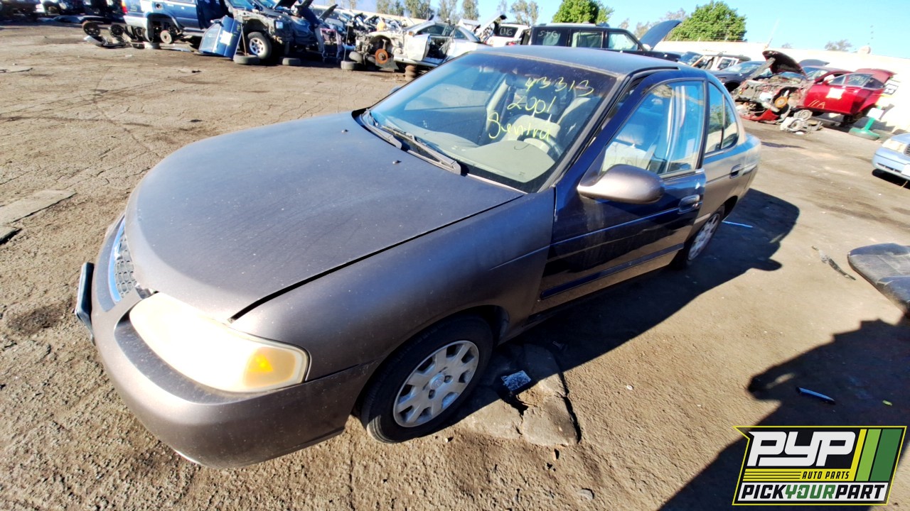 2001 NISSAN SENTRA partes disponibles