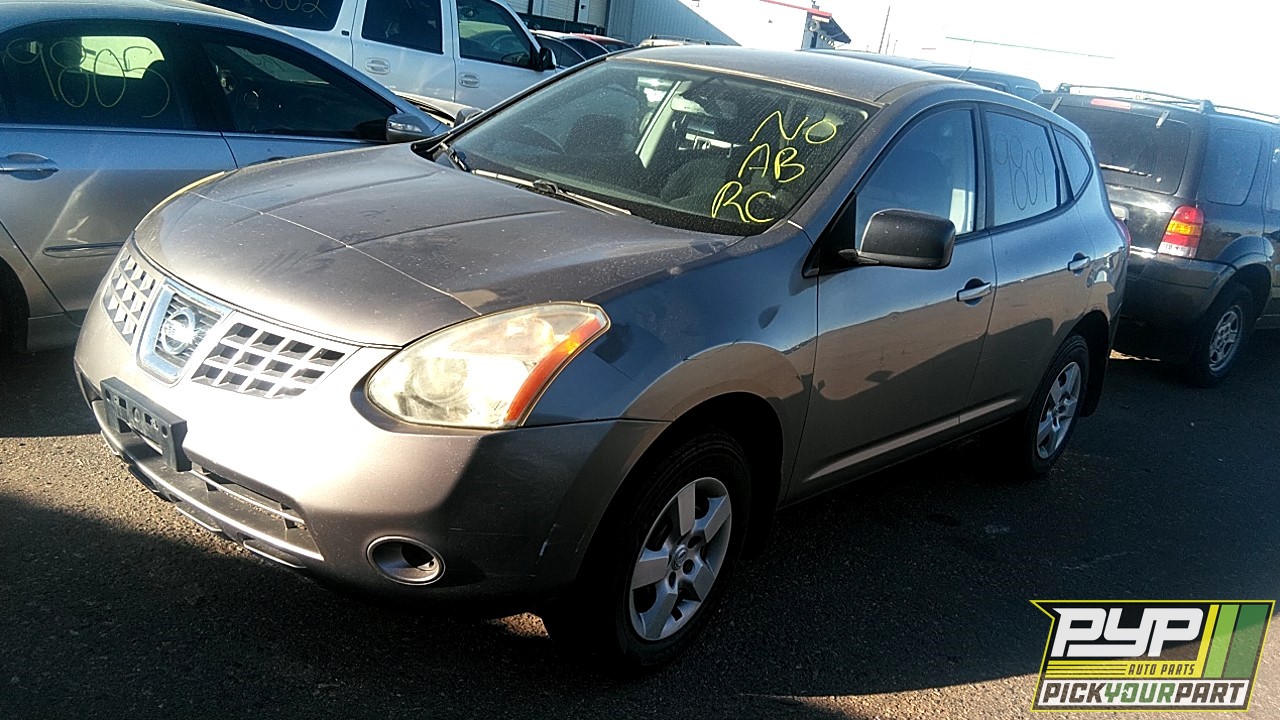 2009 NISSAN ROGUE partes disponibles