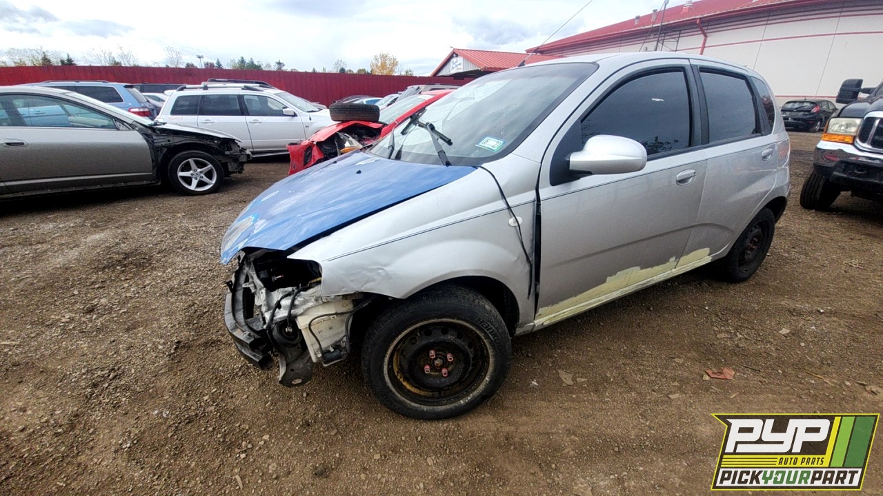 2007 CHEVROLET AVEO5 partes disponibles