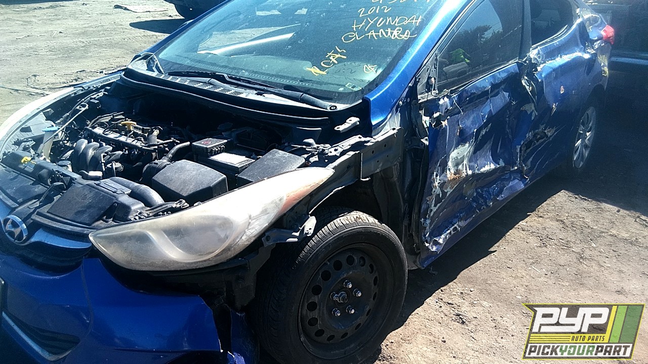 2012 HYUNDAI ELANTRA partes disponibles