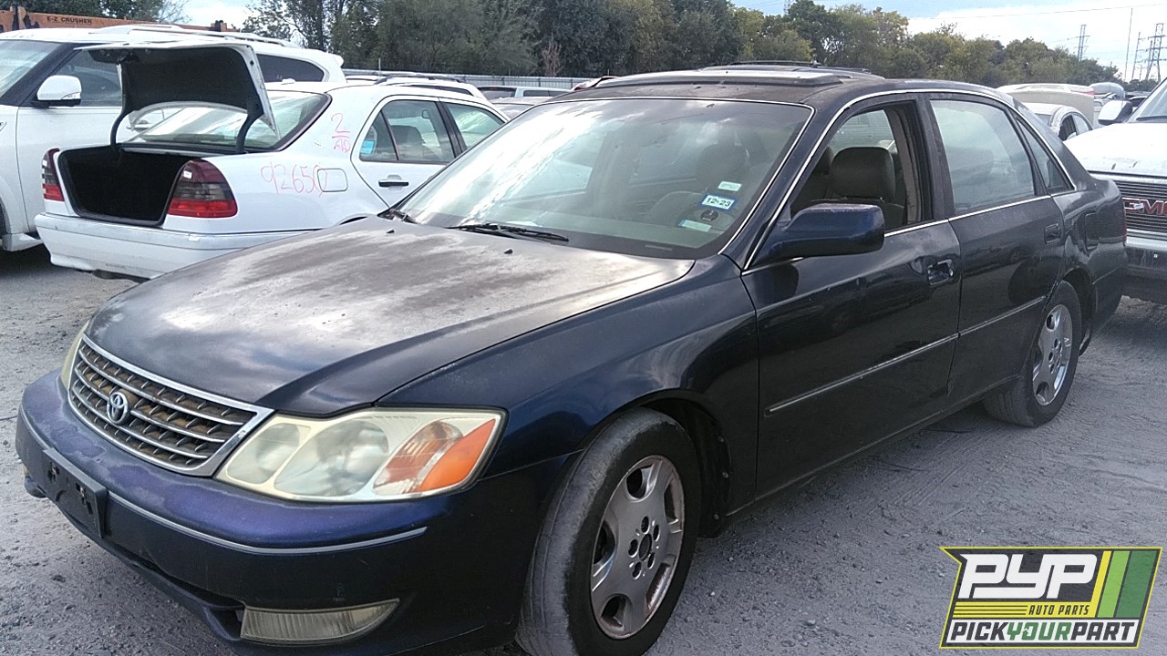 2003 TOYOTA AVALON partes disponibles