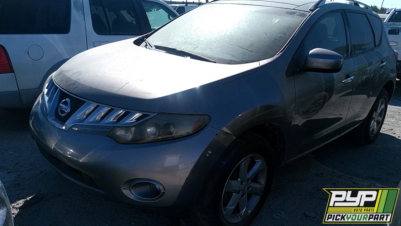 2010 NISSAN MURANO partes disponibles