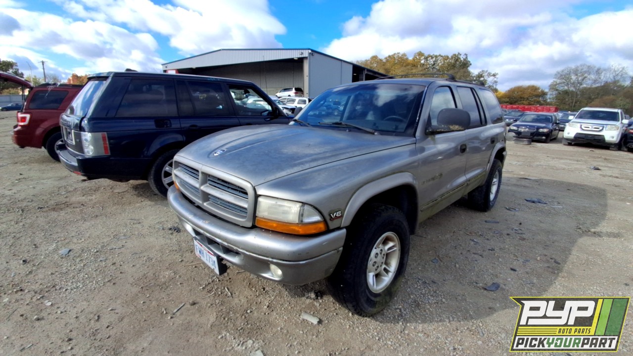 2000 DODGE DURANGO partes disponibles