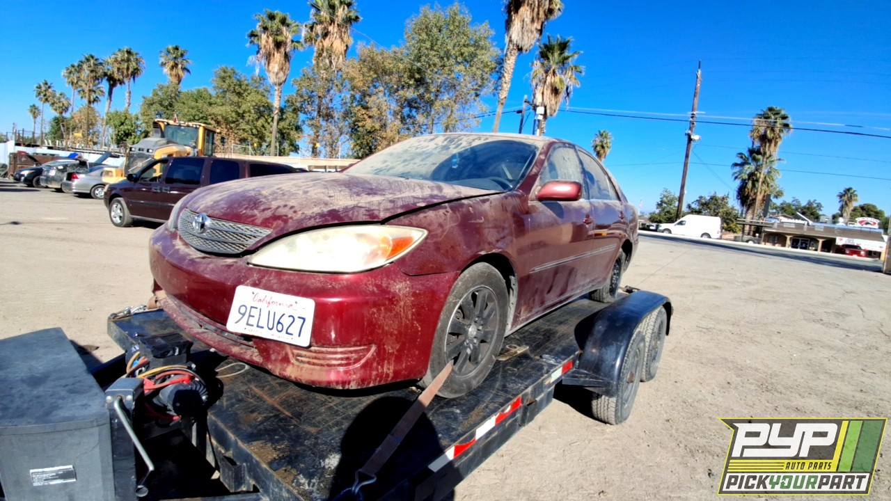 2002 TOYOTA CAMRY partes disponibles