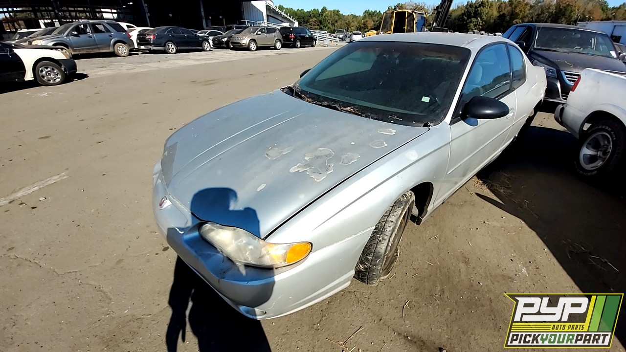 2003 CHEVROLET MONTE CARLO partes disponibles