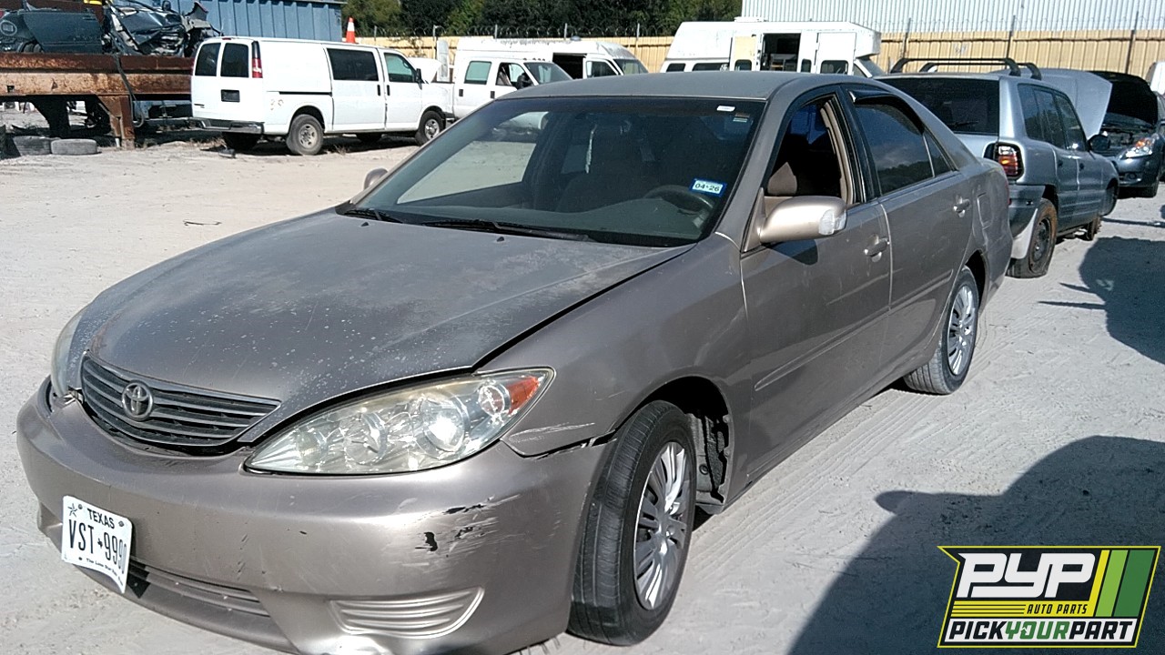 2006 TOYOTA CAMRY partes disponibles