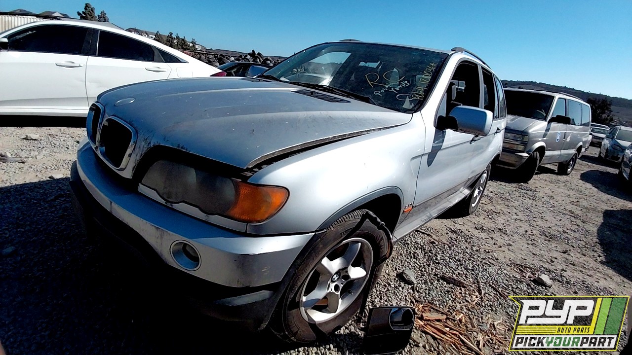 2002 BMW X5 partes disponibles