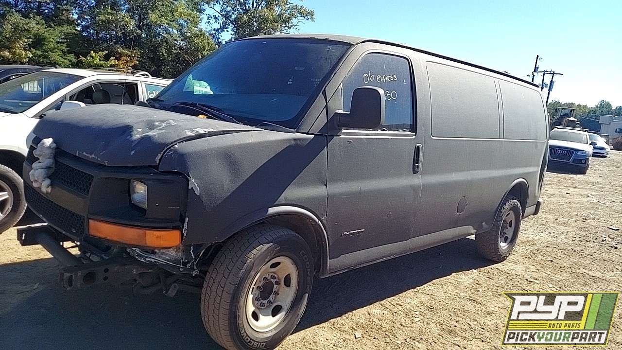 2006 CHEVROLET EXPRESS 2500 partes disponibles