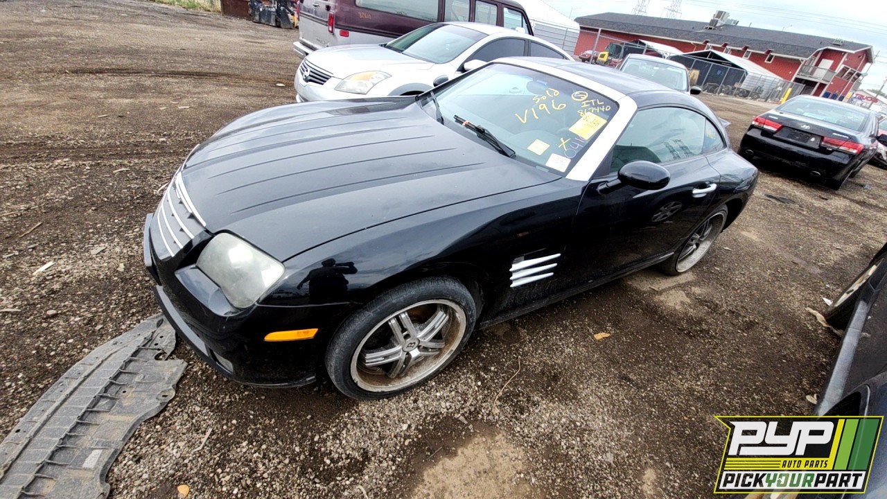2005 CHRYSLER CROSSFIRE partes disponibles