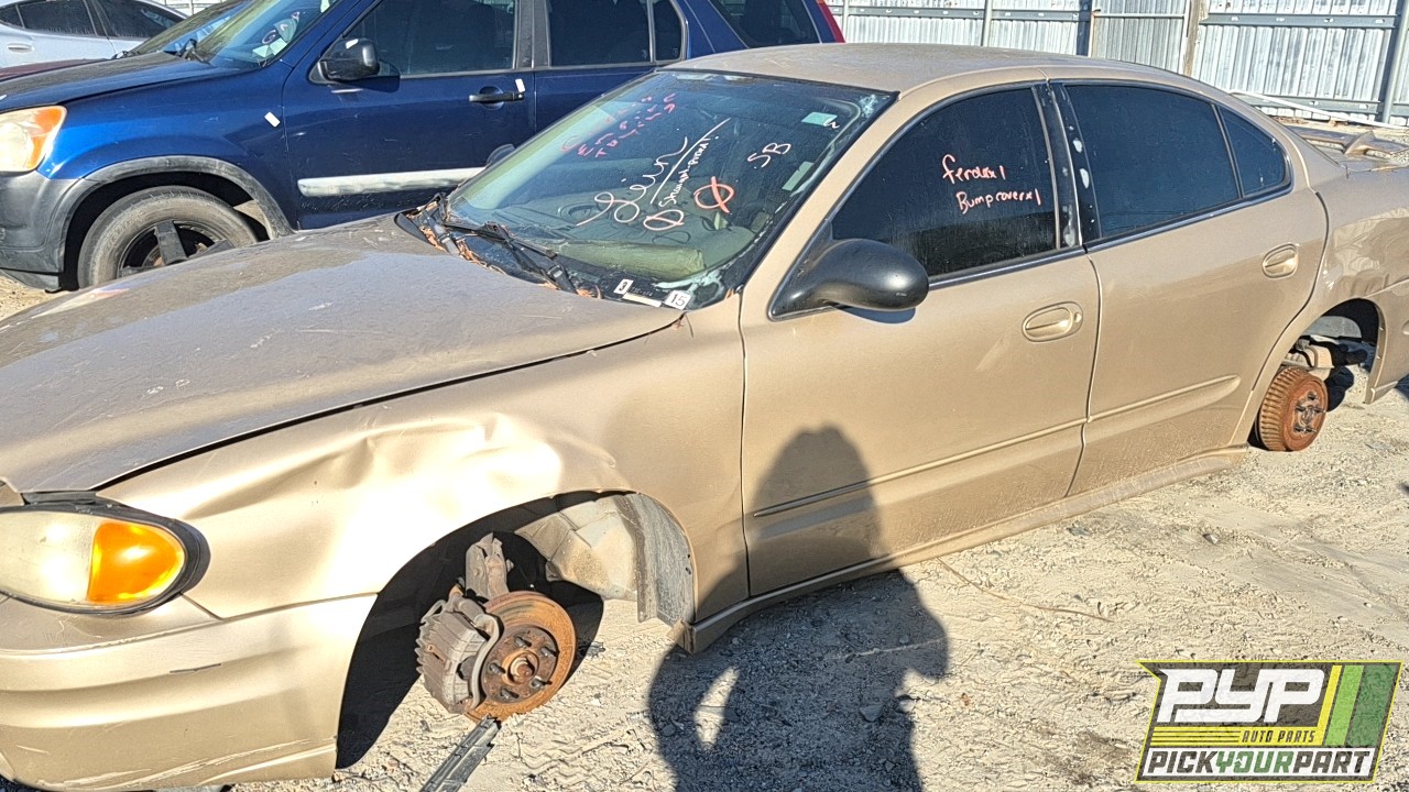 2004 PONTIAC GRAND AM available for parts