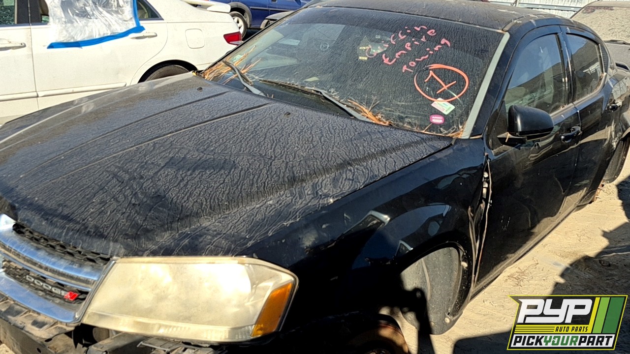 2012 DODGE AVENGER partes disponibles