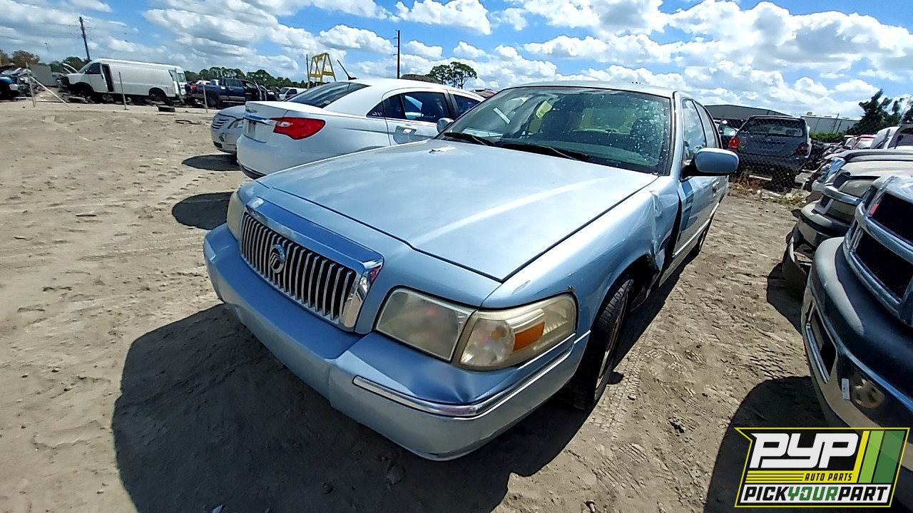 2007 MERCURY GRAND MARQUIS partes disponibles