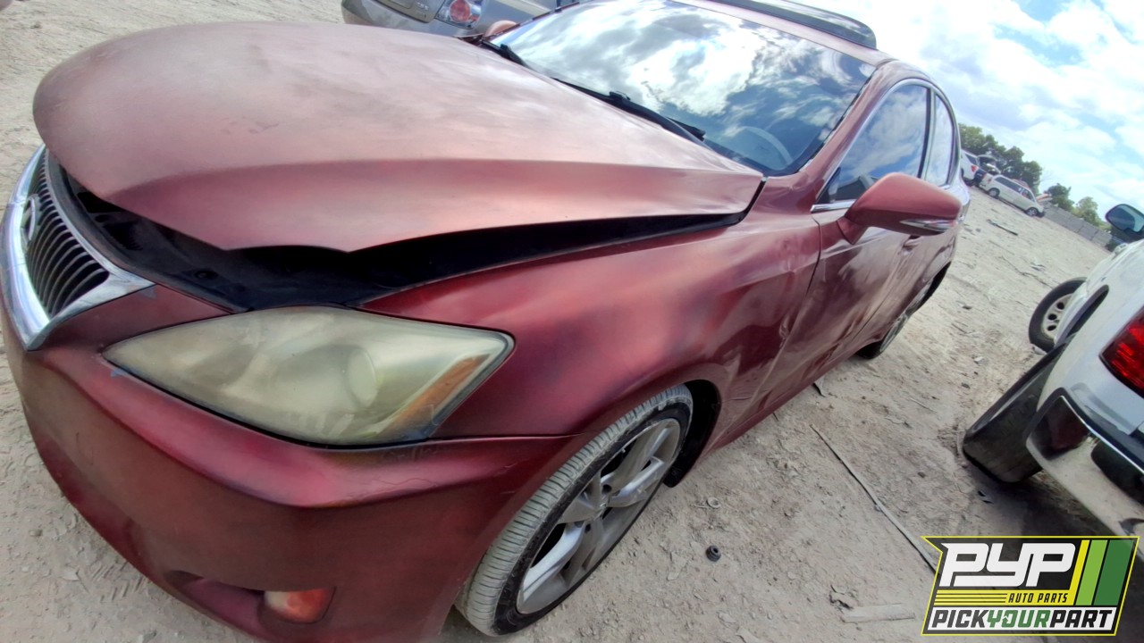 2010 LEXUS IS 250 partes disponibles