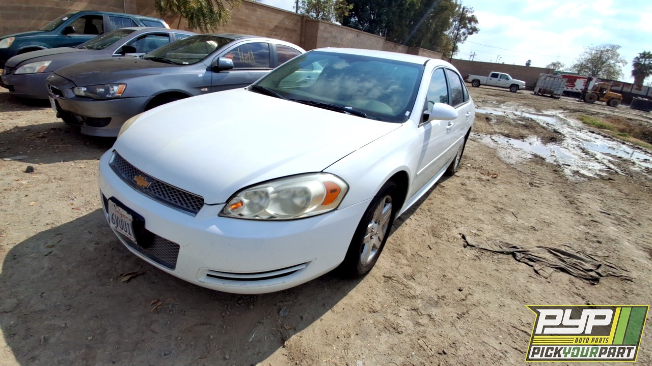 2012 CHEVROLET IMPALA partes disponibles