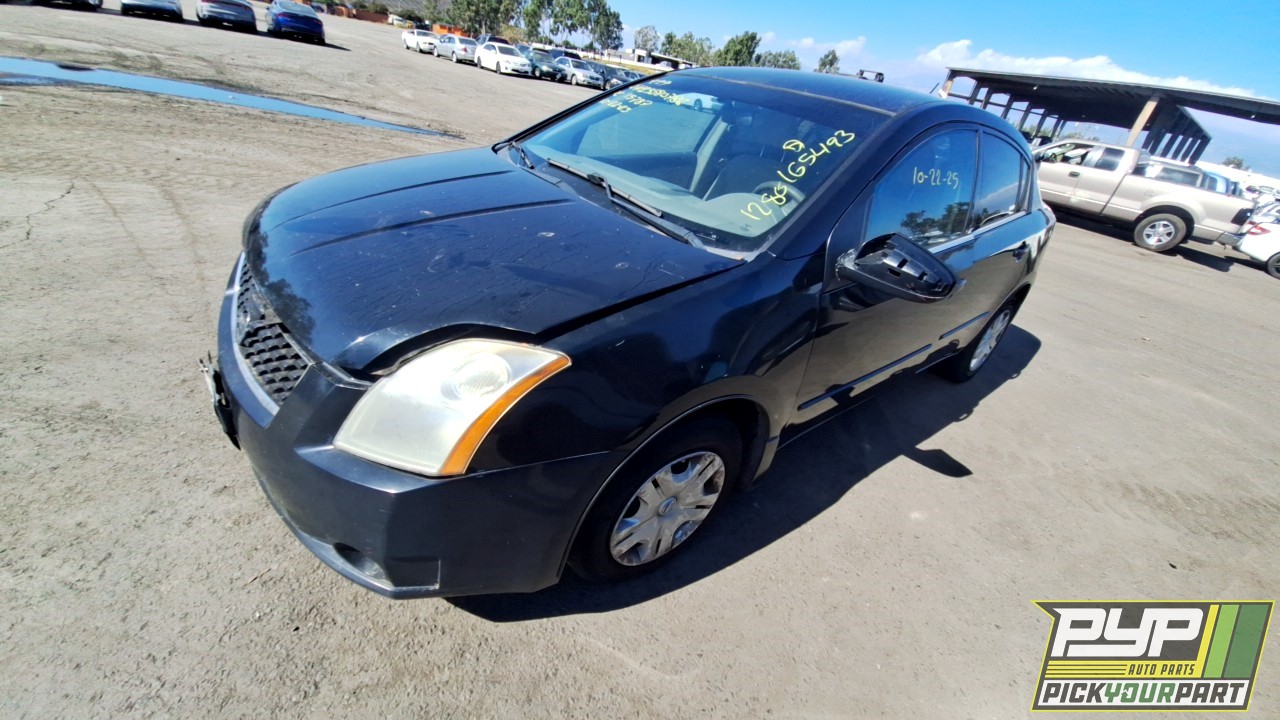 2009 NISSAN SENTRA partes disponibles