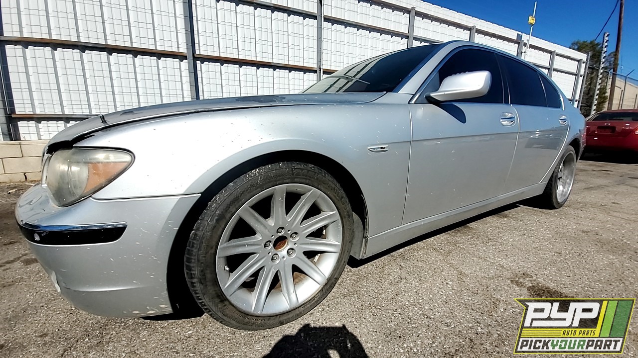 2006 BMW 750LI partes disponibles