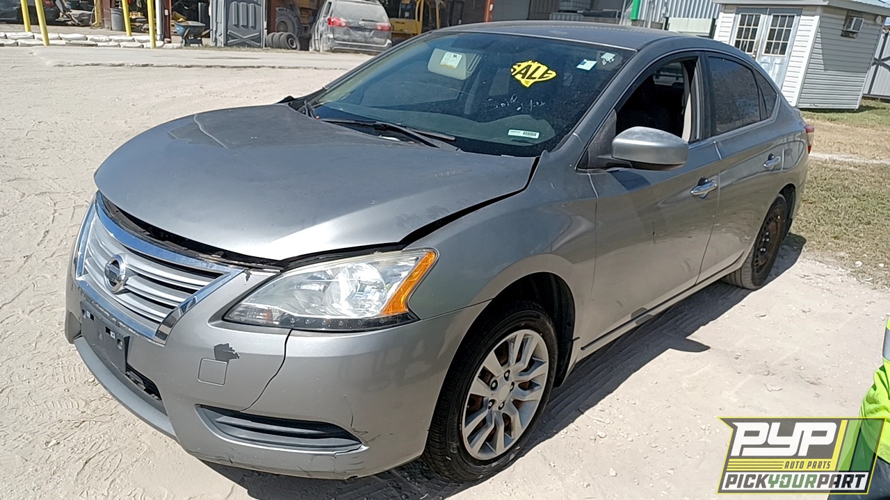2014 NISSAN SENTRA partes disponibles