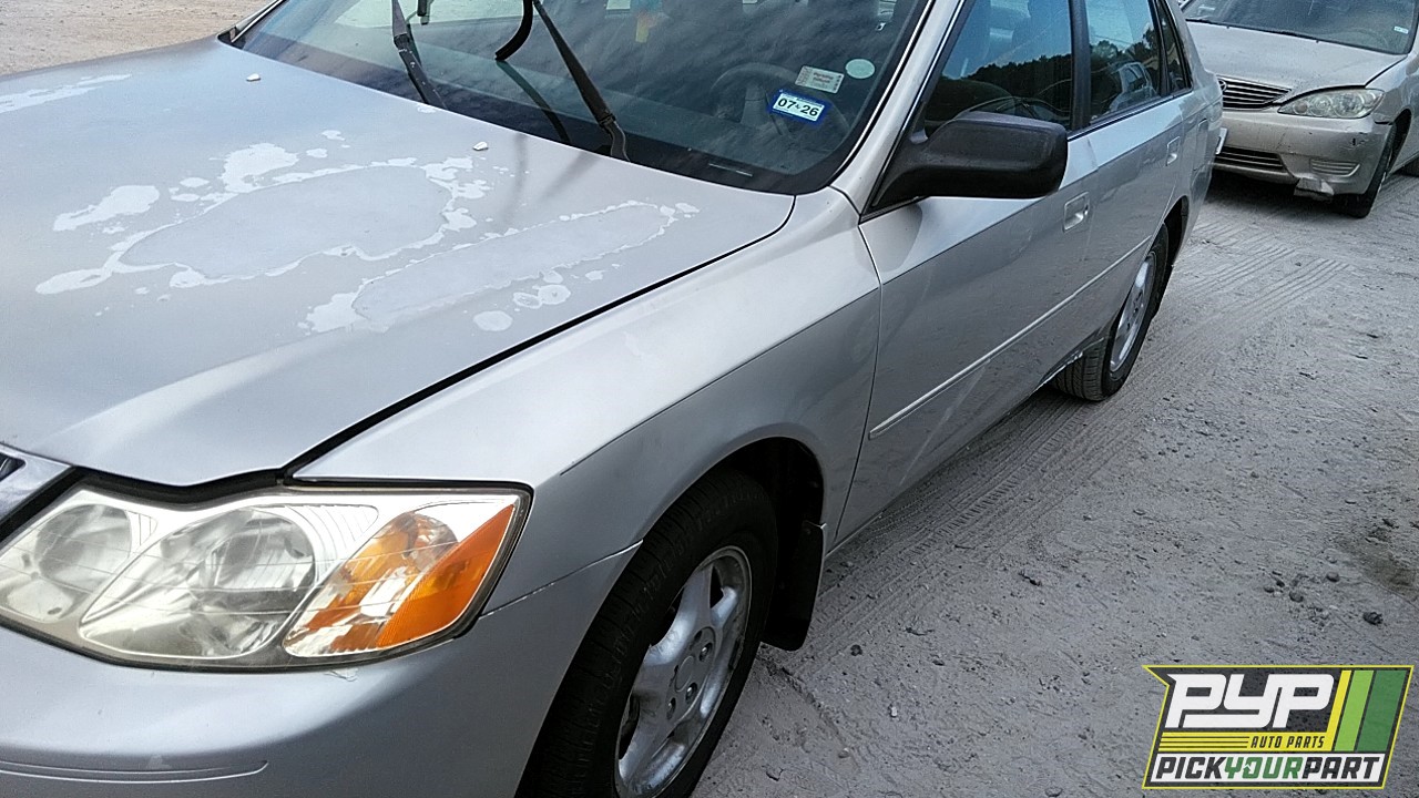 2001 TOYOTA AVALON partes disponibles