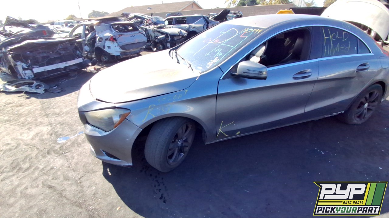 2014 MERCEDES-BENZ CLA250 partes disponibles