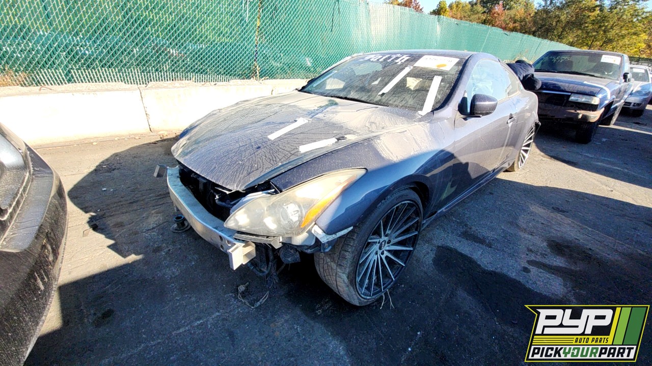 2011 INFINITI G37 partes disponibles
