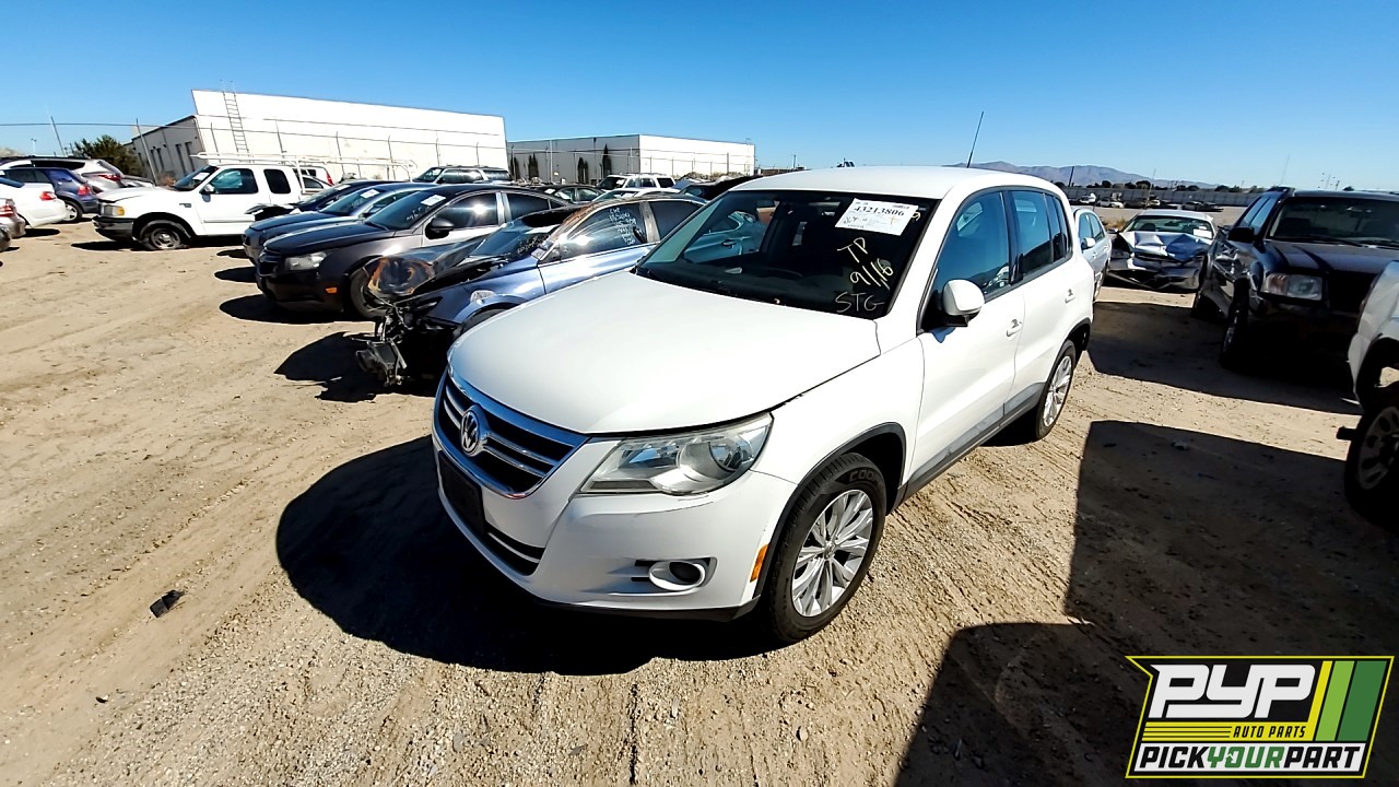 2011 VOLKSWAGEN TIGUAN partes disponibles