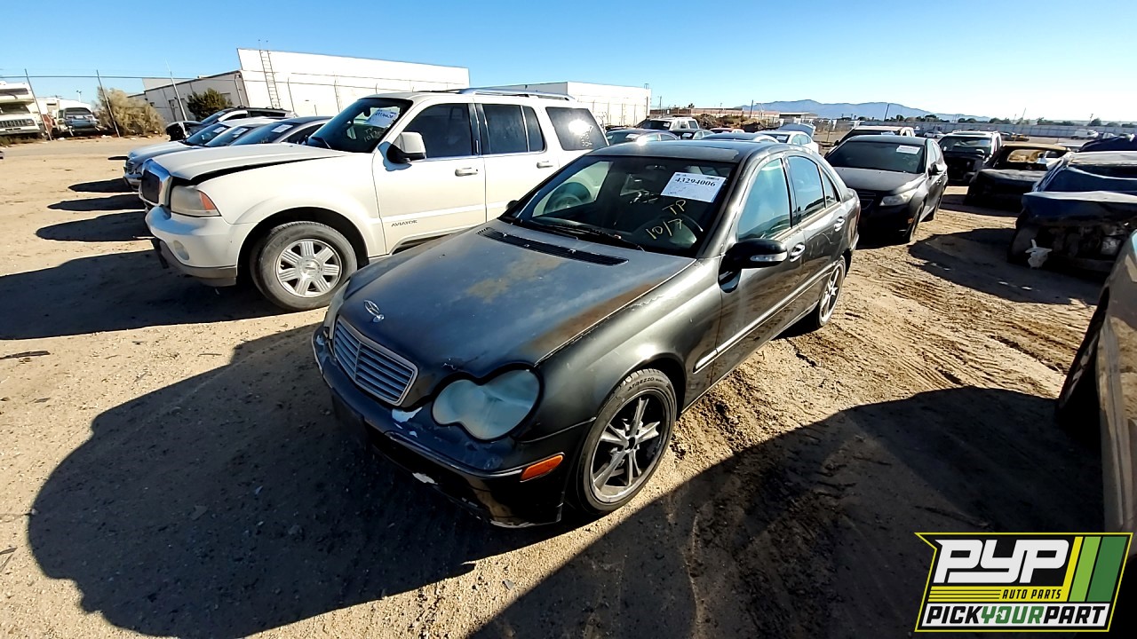 2001 MERCEDES-BENZ C240 partes disponibles