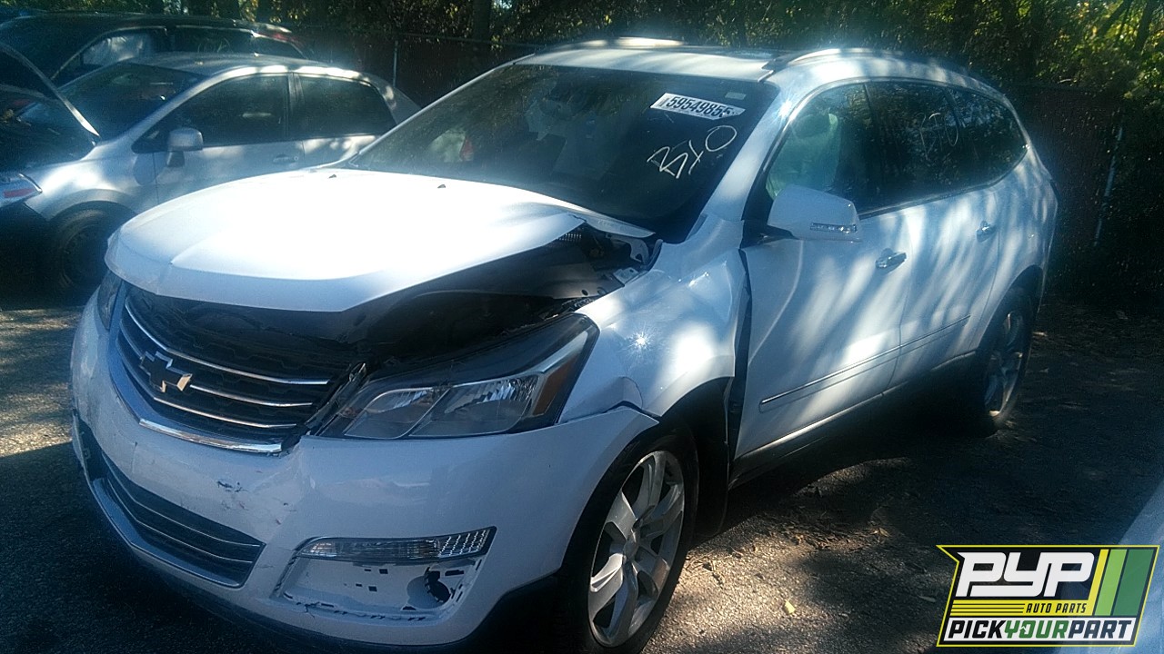 2017 CHEVROLET TRAVERSE available for parts
