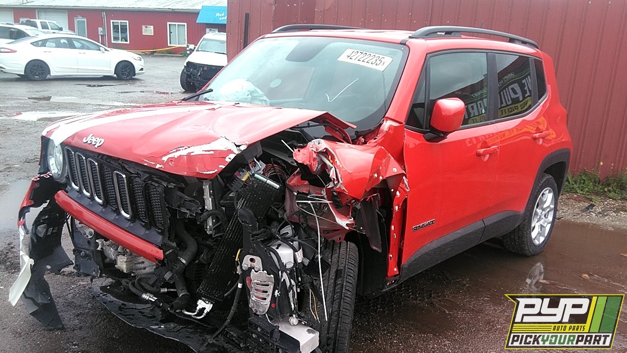 2017 JEEP RENEGADE partes disponibles
