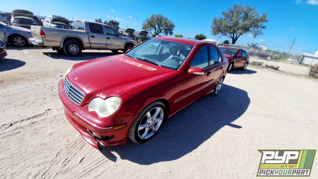 2007 MERCEDES-BENZ C230 partes disponibles