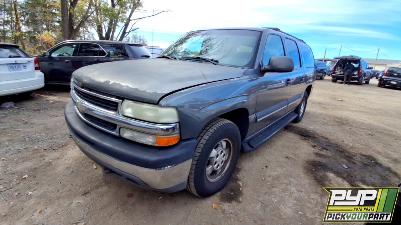 2001 CHEVROLET SUBURBAN 1500 partes disponibles