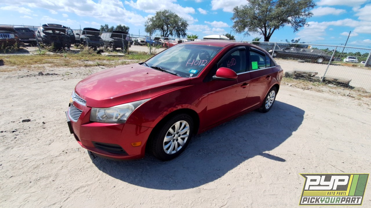 2011 CHEVROLET CRUZE partes disponibles