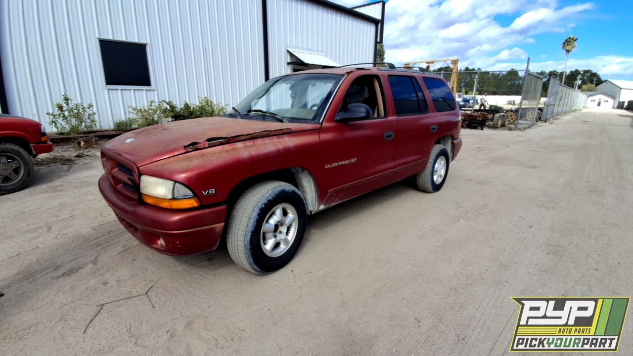 2000 DODGE DURANGO partes disponibles