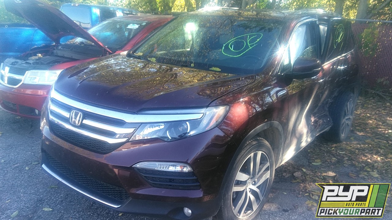 2017 HONDA PILOT available for parts