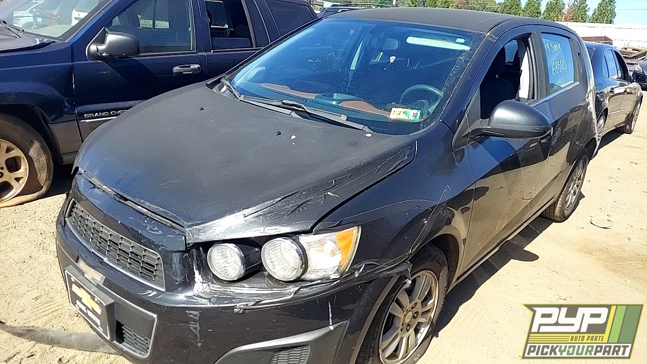 2014 CHEVROLET SONIC partes disponibles