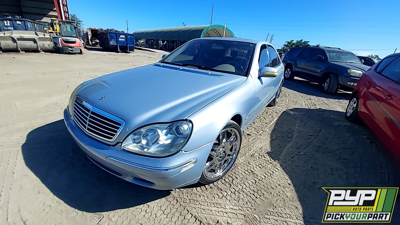 2001 MERCEDES-BENZ S430 available for parts