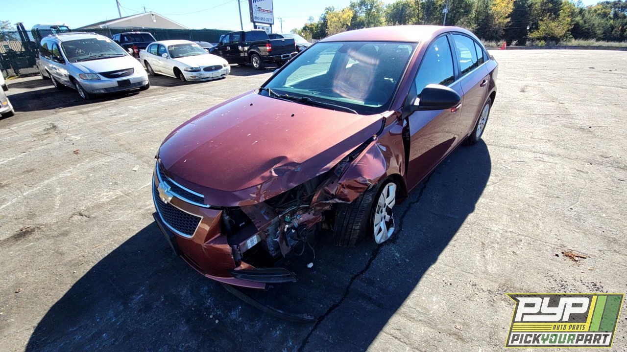 2012 CHEVROLET CRUZE partes disponibles