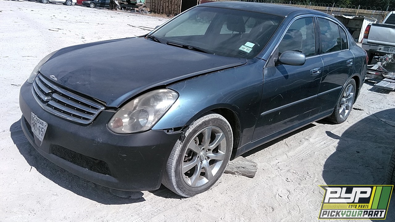 2006 INFINITI G35 available for parts