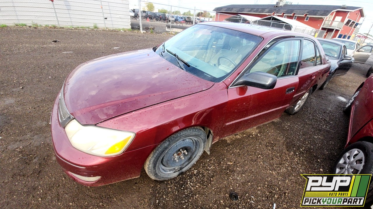 2001 TOYOTA AVALON partes disponibles