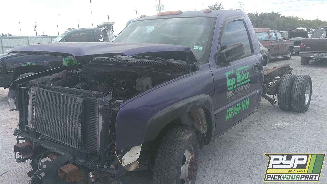 2004 CHEVROLET SILVERADO 3500 partes disponibles
