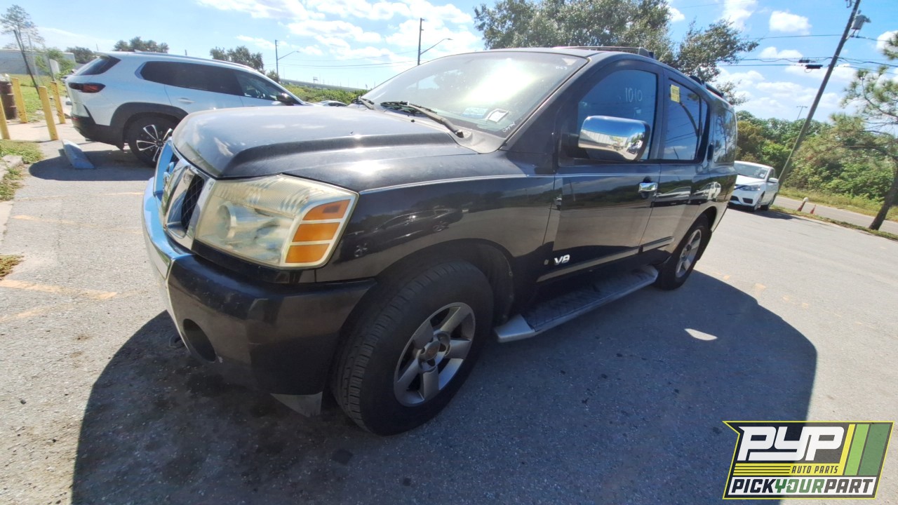 2005 NISSAN ARMADA partes disponibles