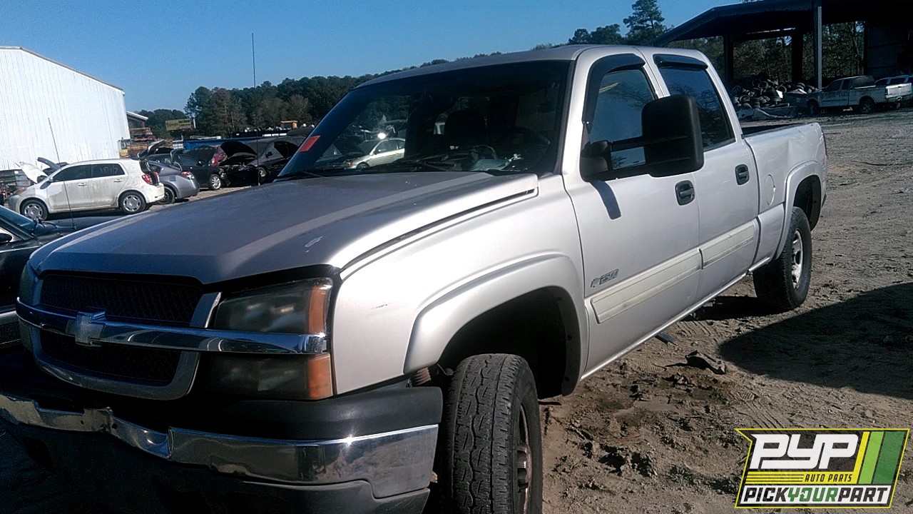 2004 CHEVROLET SILVERADO 2500 partes disponibles