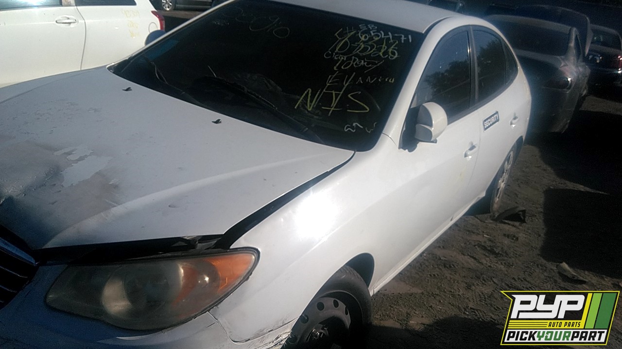 2007 HYUNDAI ELANTRA partes disponibles