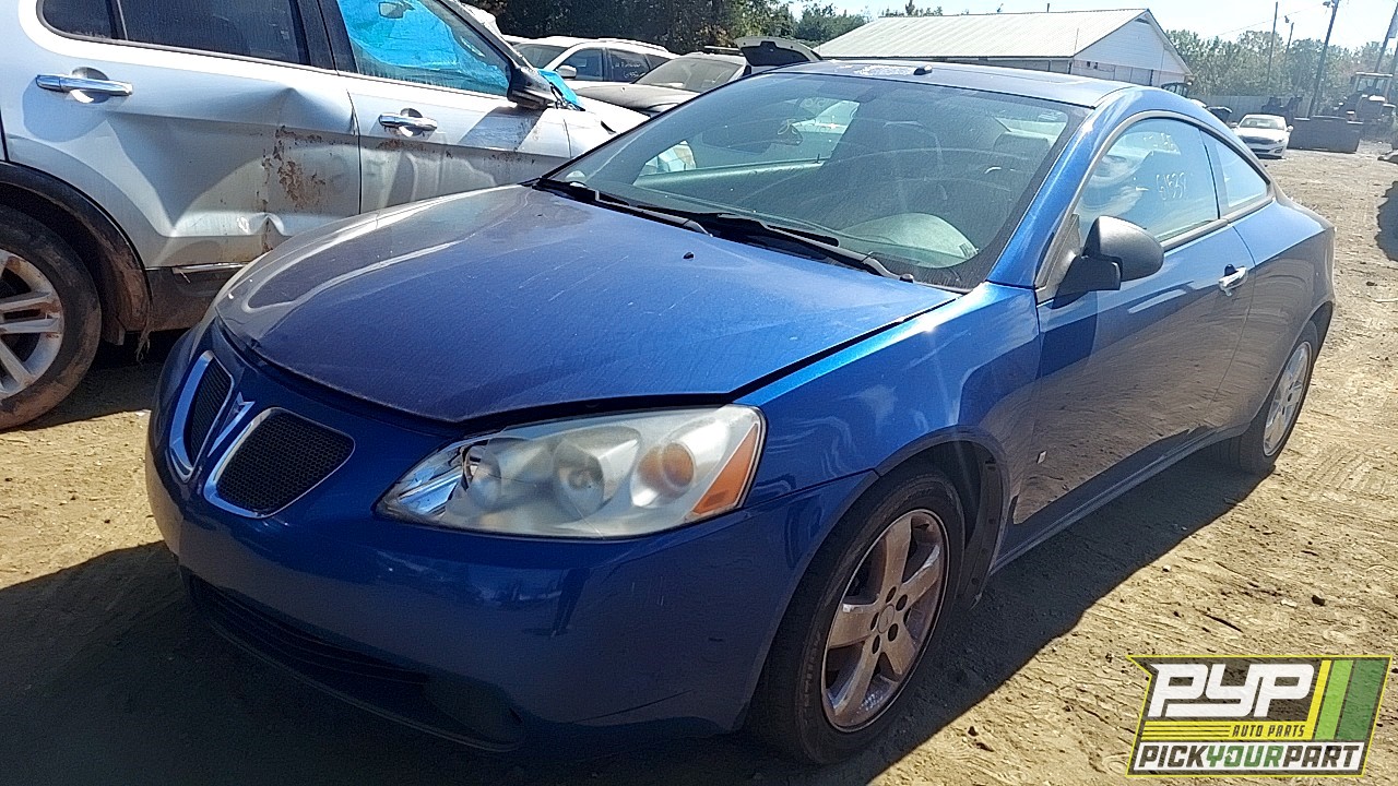 2007 PONTIAC G6 partes disponibles