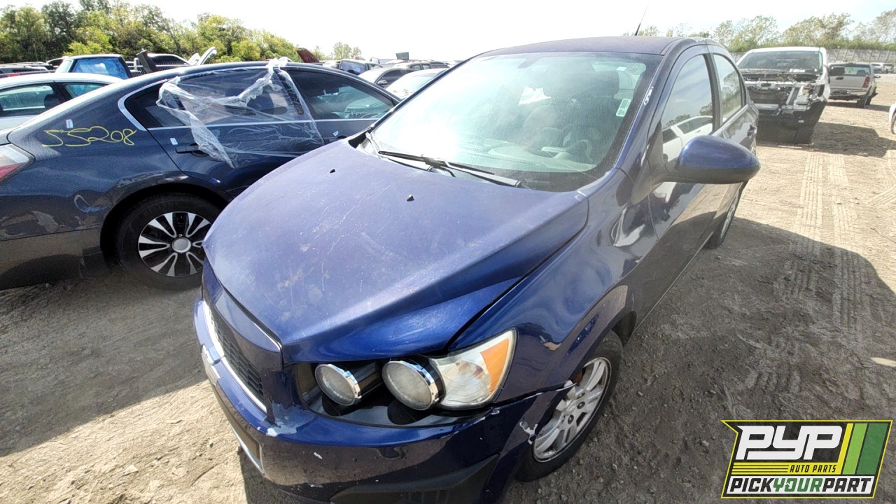 2014 CHEVROLET SONIC partes disponibles