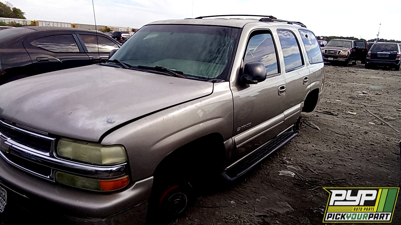 2001 CHEVROLET TAHOE partes disponibles