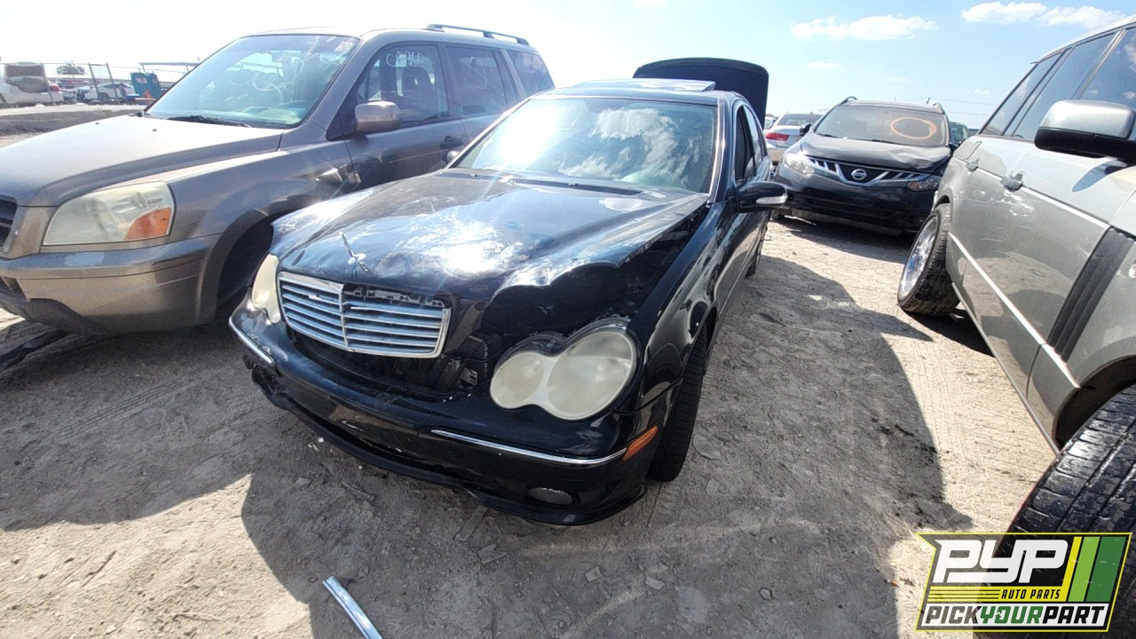 2007 MERCEDES-BENZ C230 available for parts