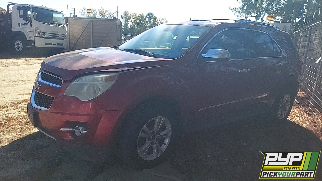 2012 CHEVROLET EQUINOX partes disponibles