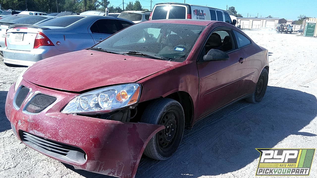 2006 PONTIAC G6 available for parts