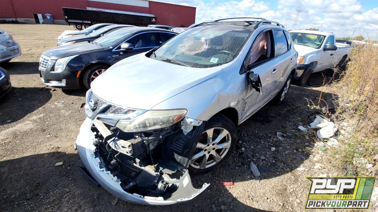 2013 NISSAN MURANO partes disponibles