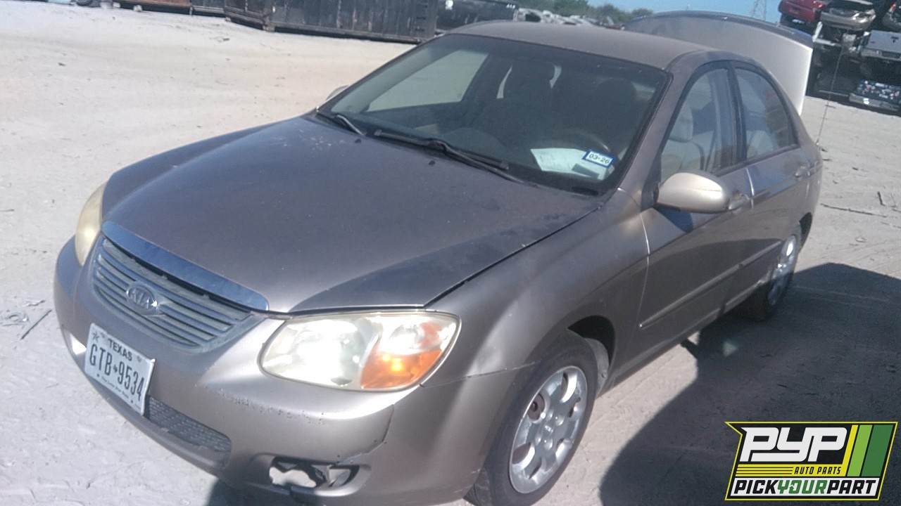 2008 KIA SPECTRA partes disponibles